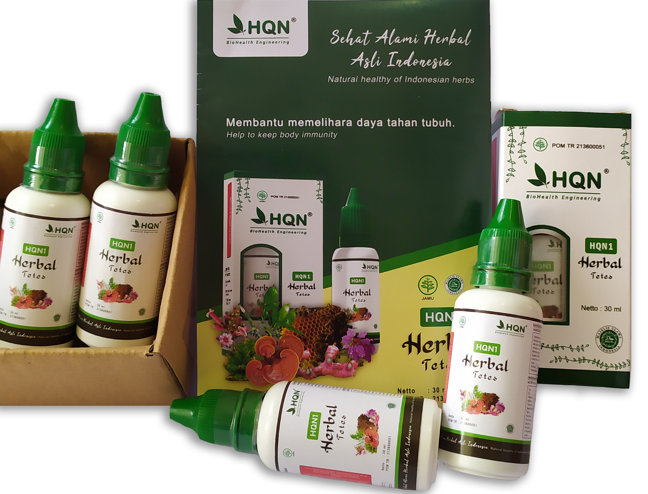 HQN1 Herbal Tetes 1 Botol